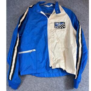 VINTAGE 70s Triumph TR7 Racing Jacket Mens Medium Crown California Motorsport
